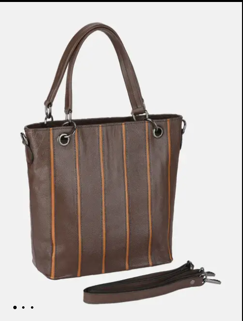 Chocolate Leather Bag